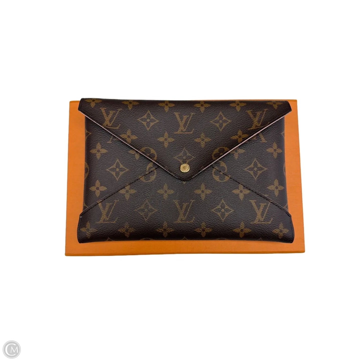 Clutch Luxury Designer By Louis Vuitton, Size: Medium
