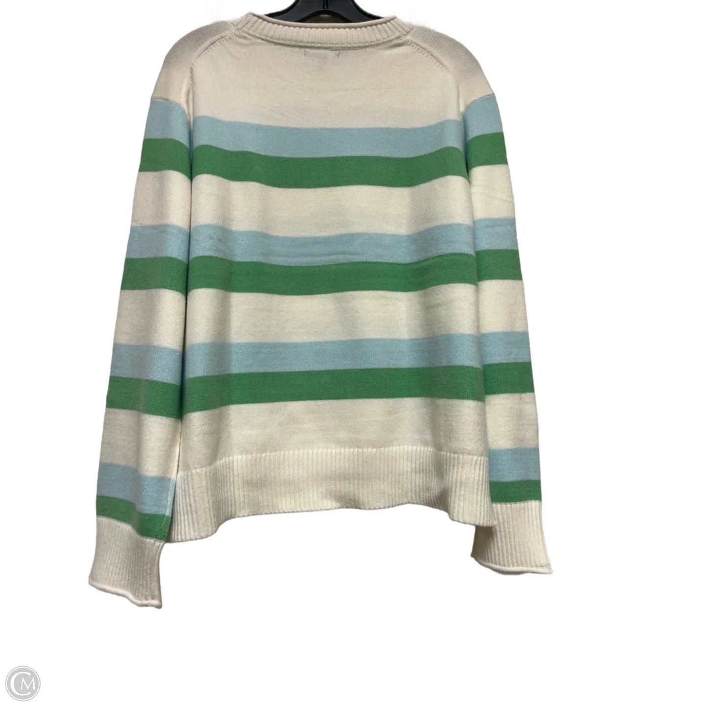 Sweater By Nautica In Striped Pattern, Size: L