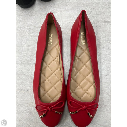 Shoes Flats By Michael By Michael Kors In Red, Size: 9