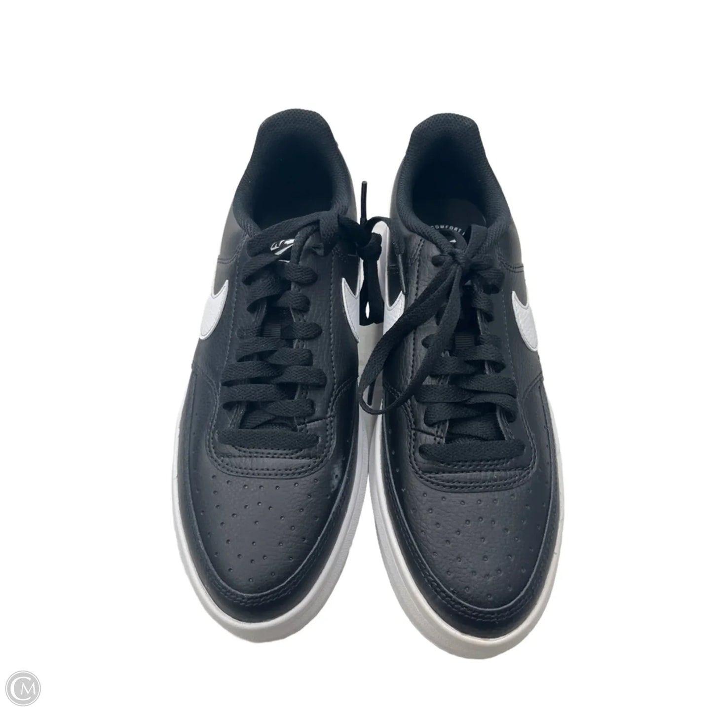 Shoes Sneakers By Nike In Black & White, Size: 9