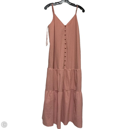 Dress Casual Maxi By Ted Baker In Pink, Size: M