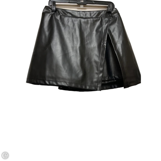Skort By Cupshe In Black, Size: 12