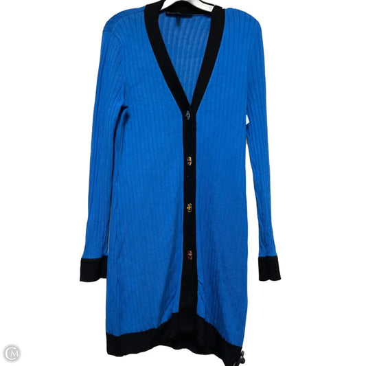 Dress Casual Short By White House Black Market In Black & Blue, Size: M