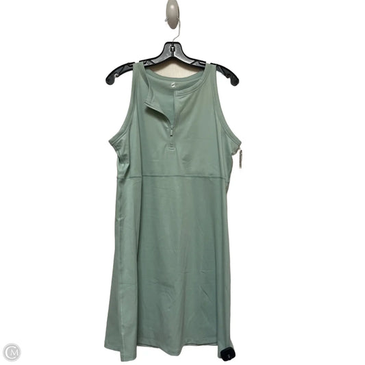 Athletic Dress By Lou And Grey In Green, Size: L