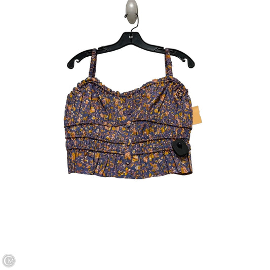 Top Sleeveless By J. Crew In Floral Print, Size: S