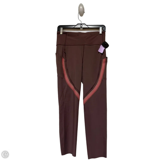 Athletic Leggings Capris By Lululemon In Brown, Size: 8