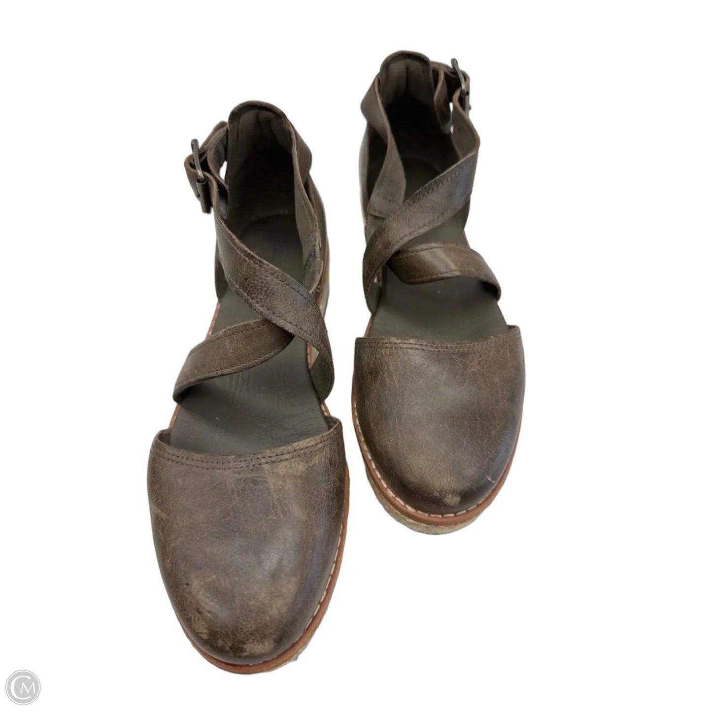 Shoes Heels Platform By Timberland In Brown, Size: 7.5