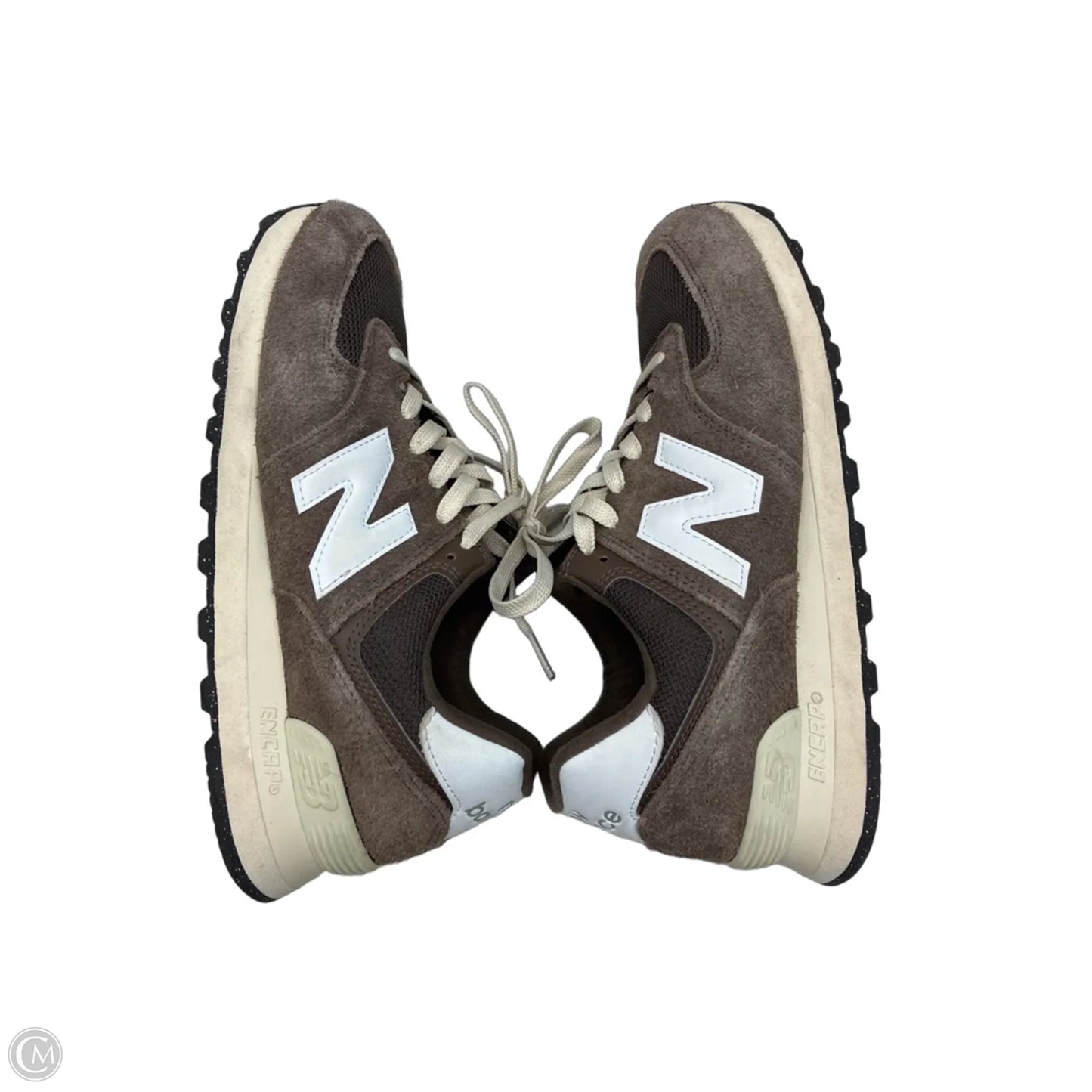 Shoes Sneakers By New Balance In Brown & Cream, Size: 10