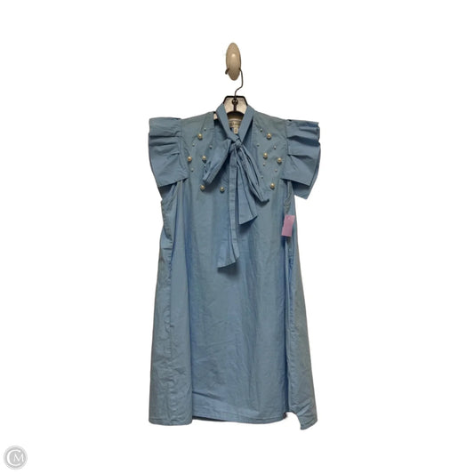 Dress Designer By Neiman Marcus In Blue, Size: S