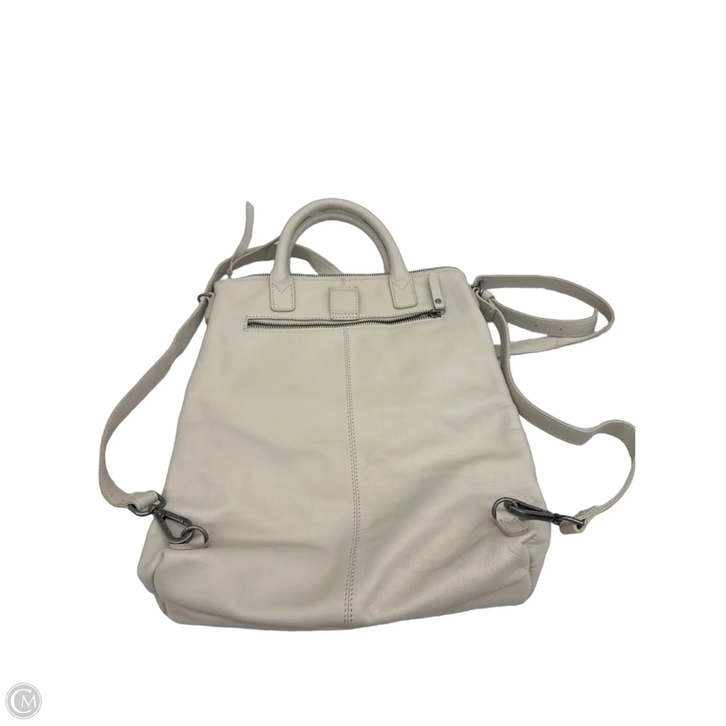 Handbag Leather By Clothes Mentor, Size: Large