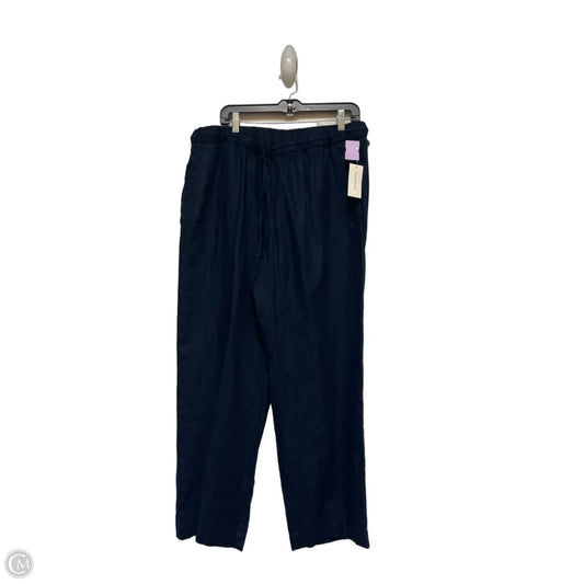 Pants Wide Leg By Charter Club In Blue, Size: 16