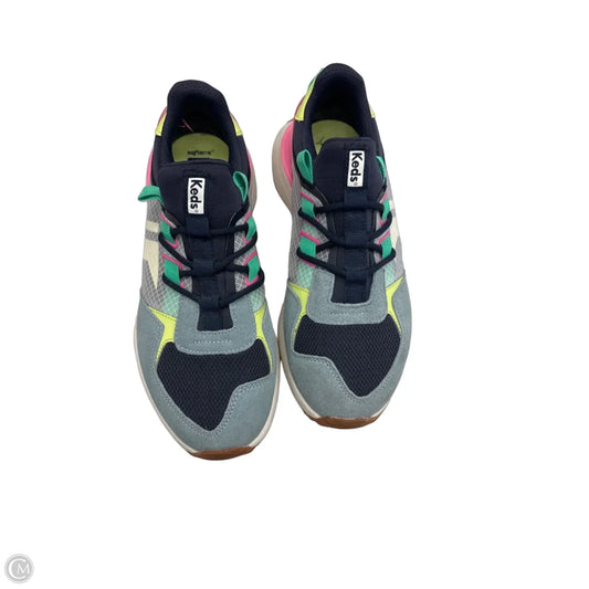Shoes Athletic By Keds In Blue & Green, Size: 9