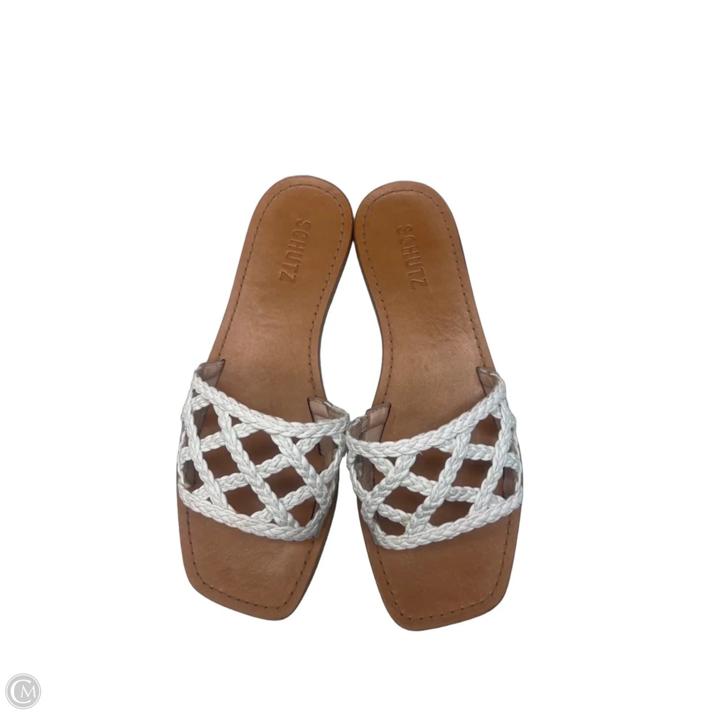Sandals Flats By Schutz In White, Size: 9