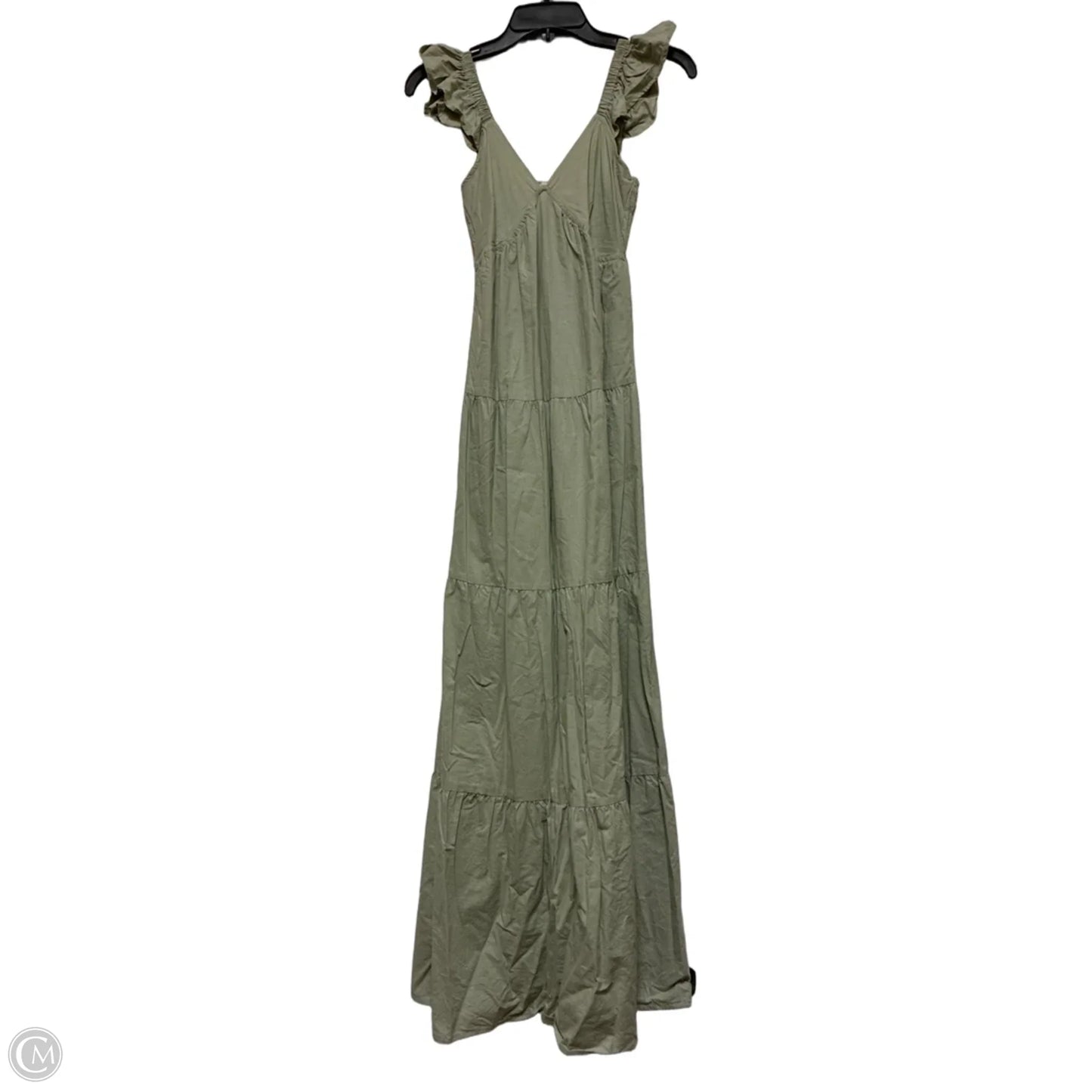 Dress Casual Maxi By Sim & Sam In Green, Size: Xs