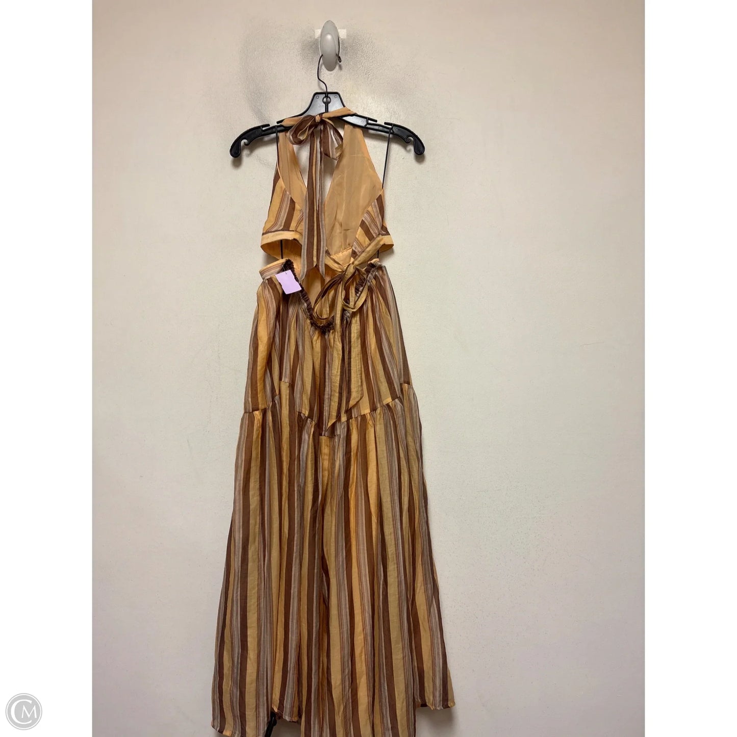 Dress Casual Maxi By H&m In Striped Pattern, Size: S