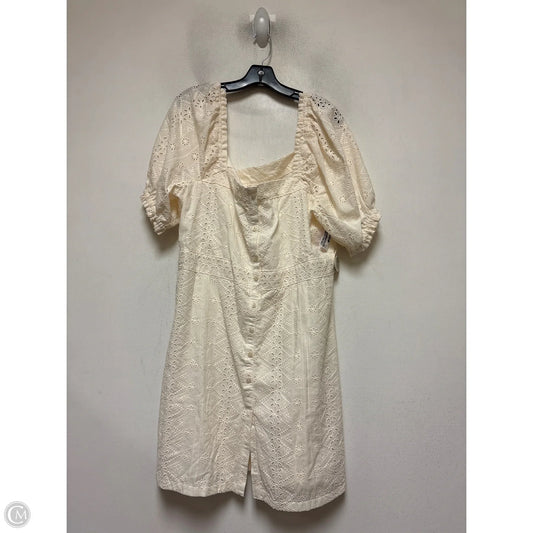 Dress Casual Short By Spartina In Cream, Size: 2x
