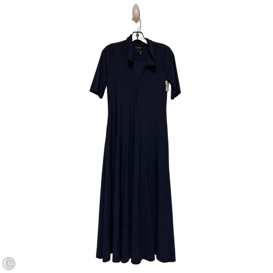 Dress Casual Midi By Donna Karan In Navy, Size: S