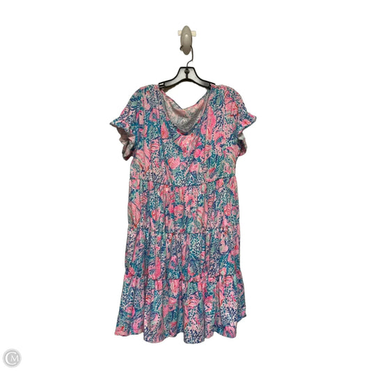 Dress Designer By Lilly Pulitzer In Nautical Print, Size: 2x