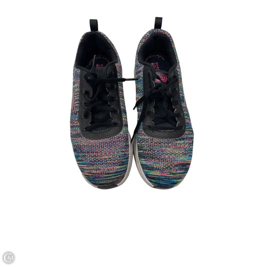 Shoes Athletic By Skechers In Rainbow Print, Size: 8.5