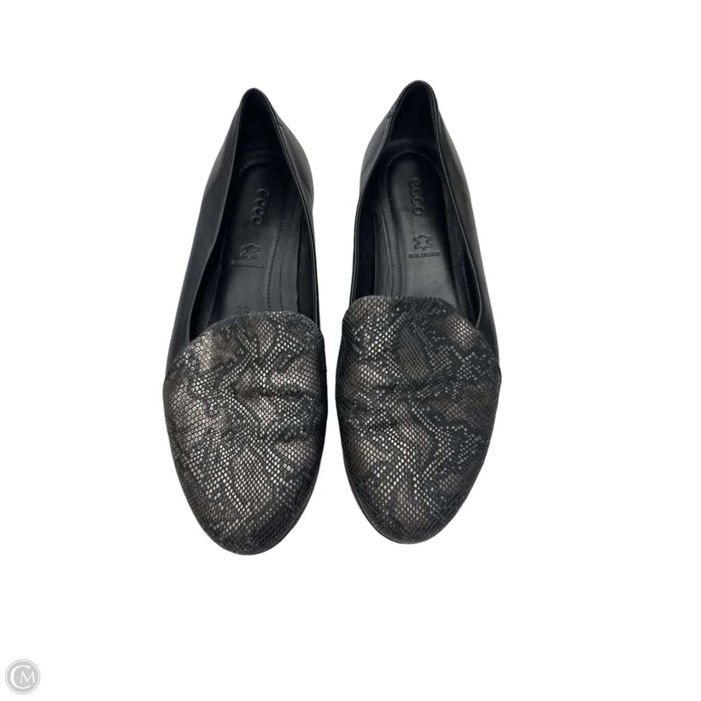 Shoes Flats By Ecco In Snakeskin Print, Size: 7.5