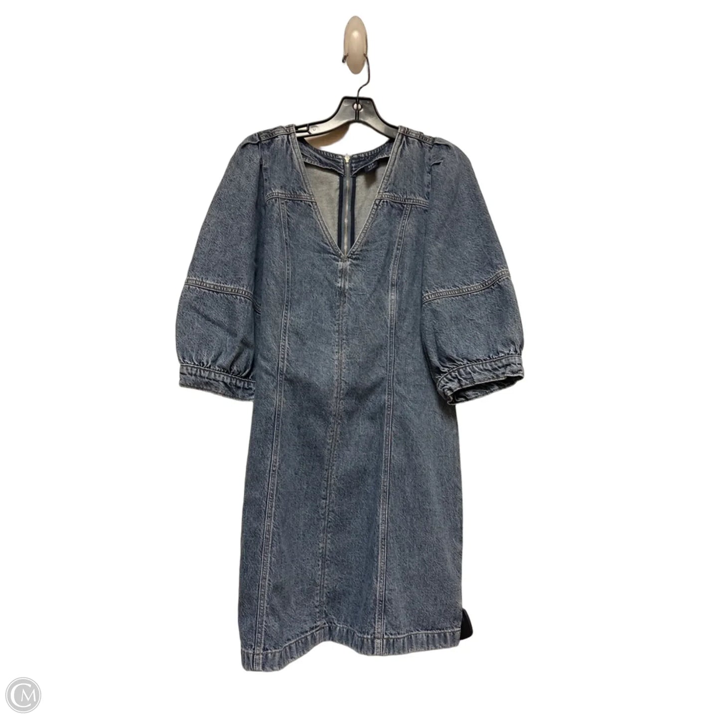 Dress Casual Short By Gap In Blue Denim, Size: L