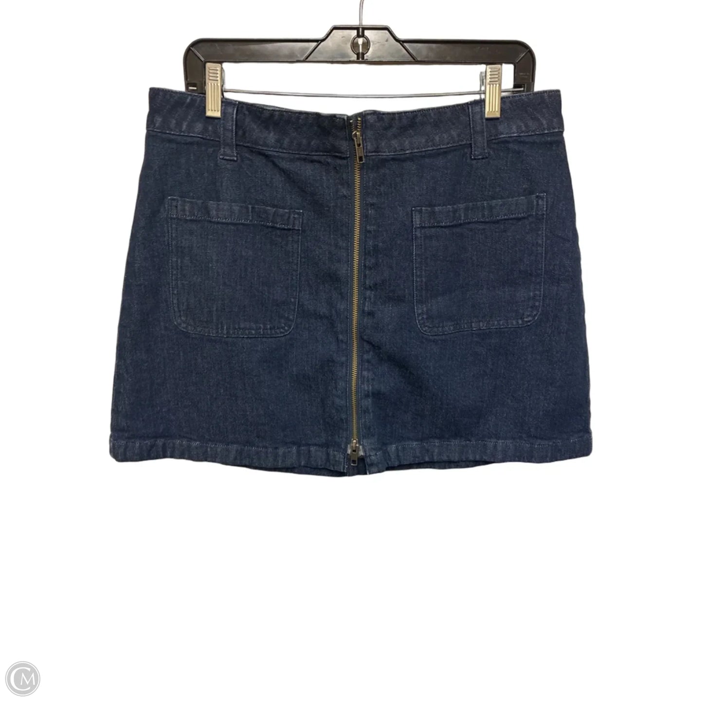Skirt Mini & Short By Madewell In Blue Denim, Size: 10