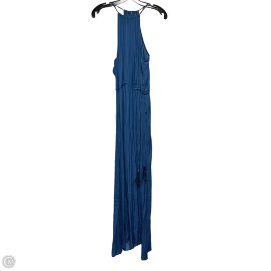 Dress Casual Maxi By Loft In Blue, Size: L