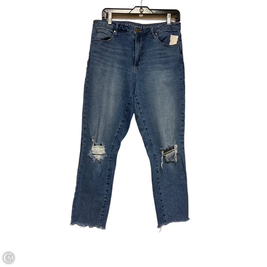 Jeans Straight By Articles Of Society In Blue Denim, Size: 8