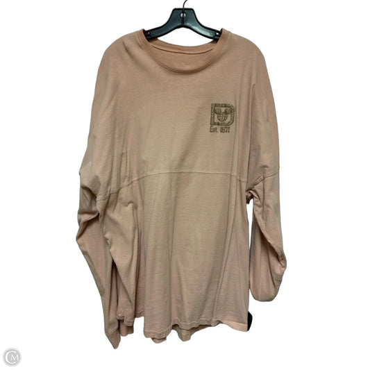 Top Long Sleeve By Disney Store In Pink, Size: 2x