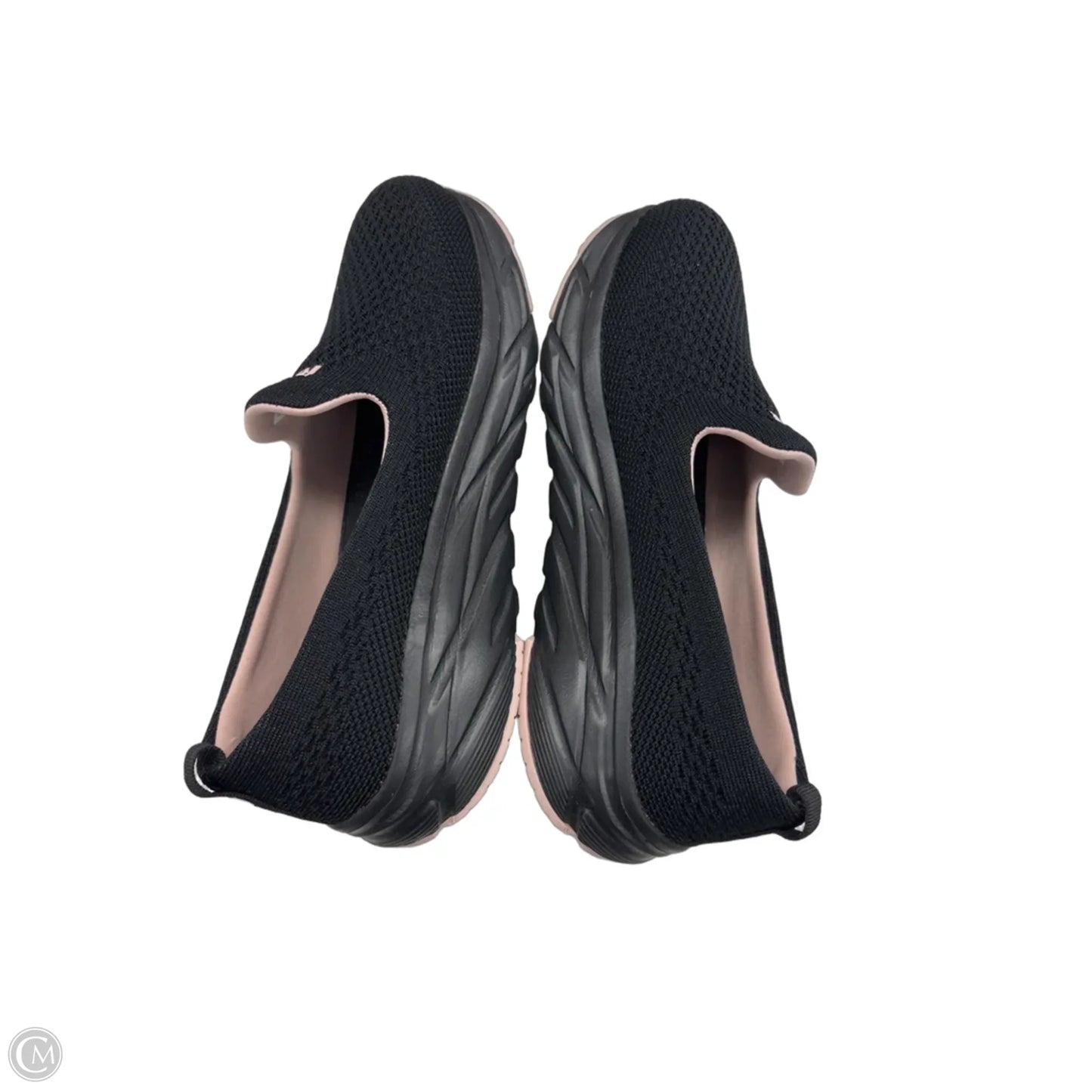 Shoes Flats By Rbx In Black & Pink, Size: 7.5
