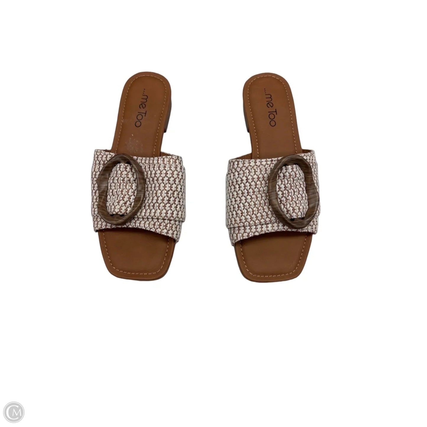 Sandals Flats By Me Too In Tan, Size: 7