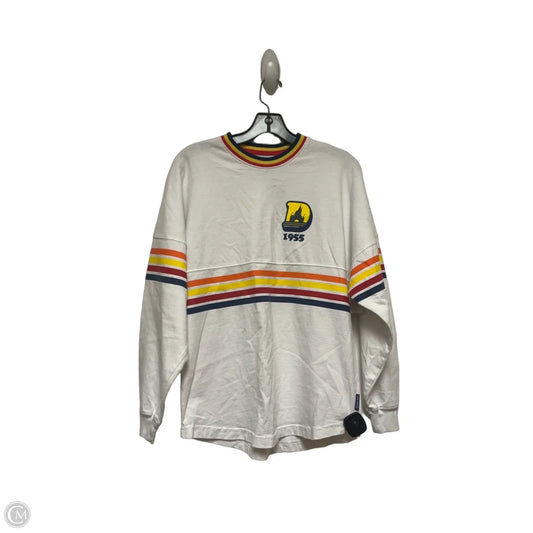 Top Long Sleeve By Disney Store In Blue & White, Size: Xs