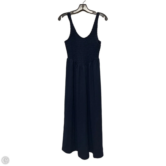 Dress Casual Midi By Old Navy In Navy, Size: Xs