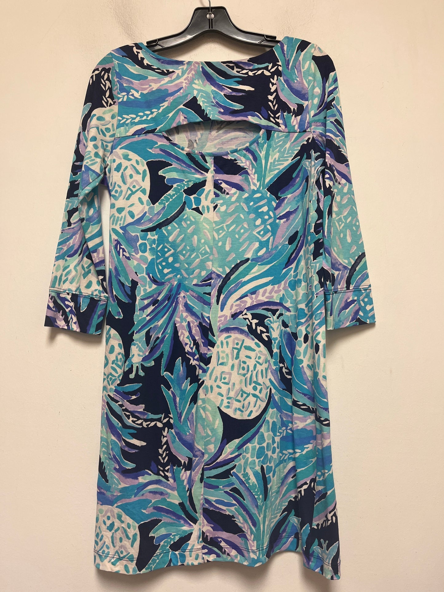 Blue & Purple Dress Casual Short Lilly Pulitzer, Size S