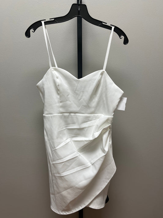 White Dress Casual Short Clothes Mentor, Size Xl