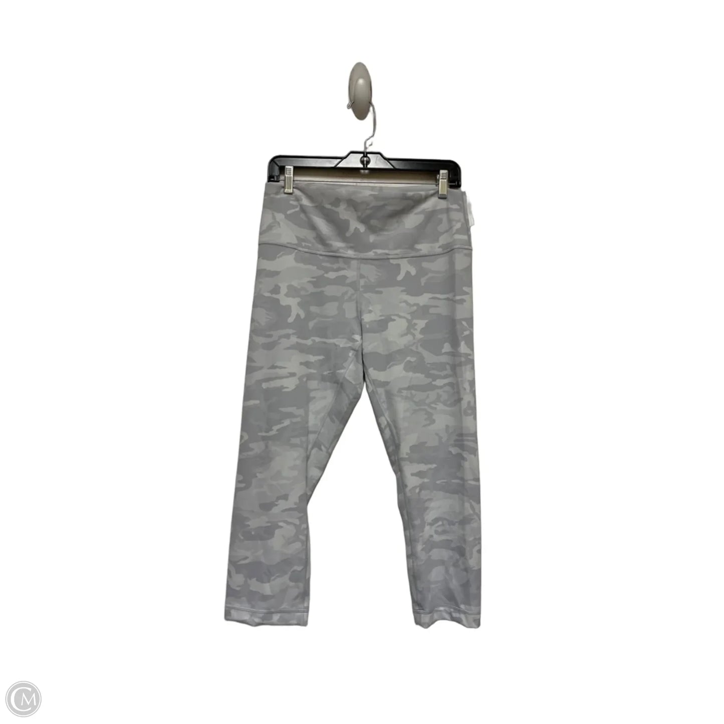 Athletic Leggings Capris By Lululemon In Camouflage Print, Size: 12