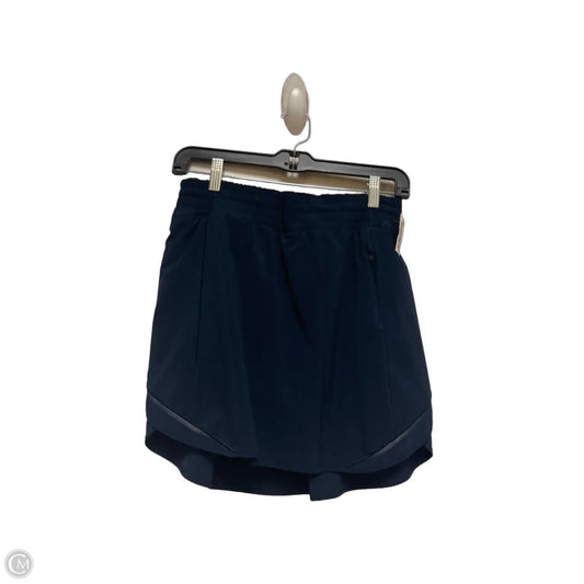 Athletic Skort By Lululemon In Blue, Size: 10
