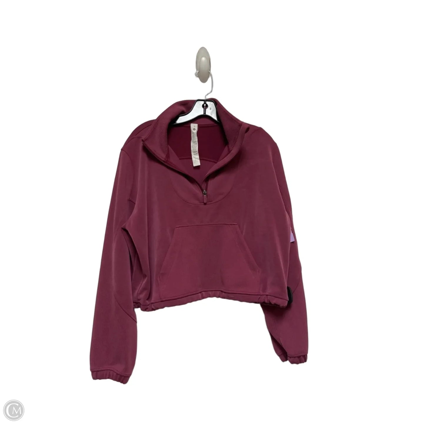 Athletic Jacket By Lululemon In Purple, Size: 8