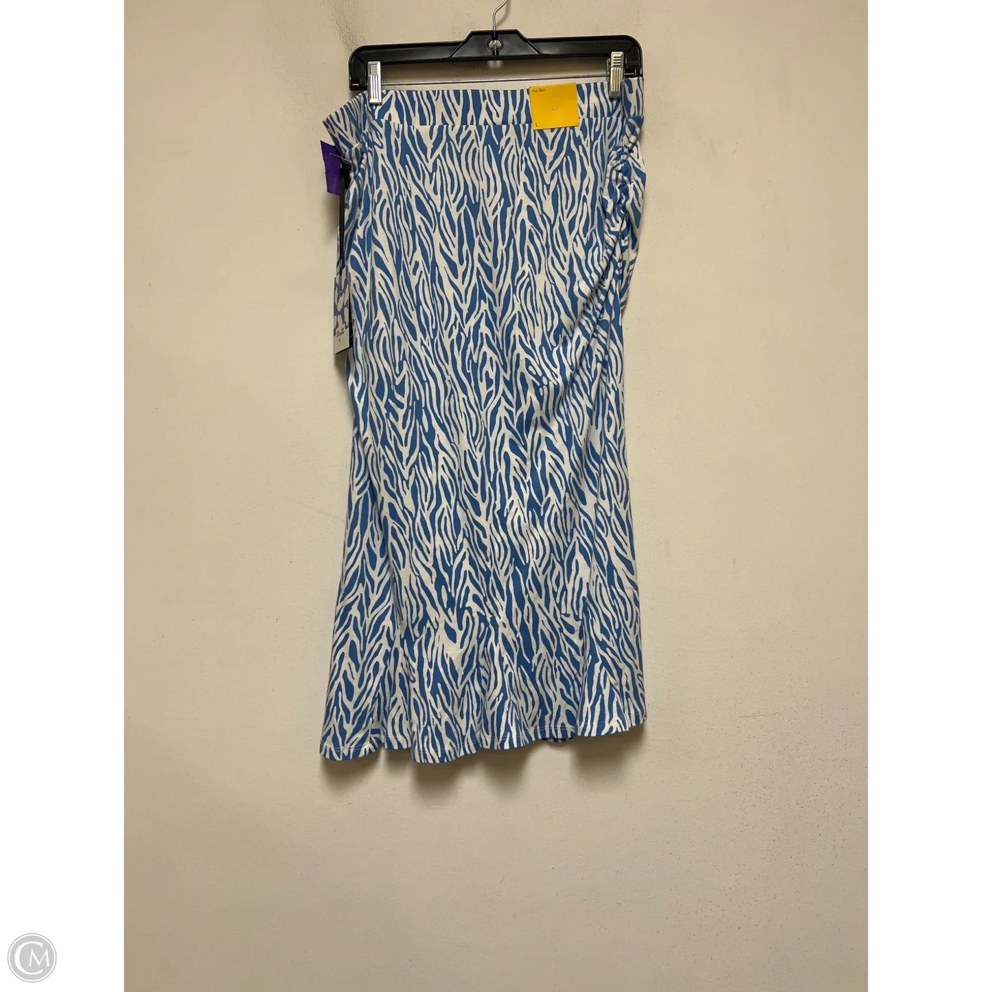 Skirt Midi By Target-designer In Blue & White, Size: 12