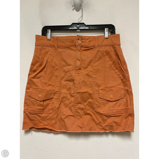 Skirt Mini & Short By Democracy In Orange, Size: 8