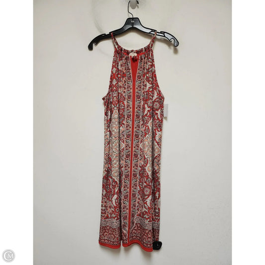 Dress Casual Short By Max Studio In Red, Size: M