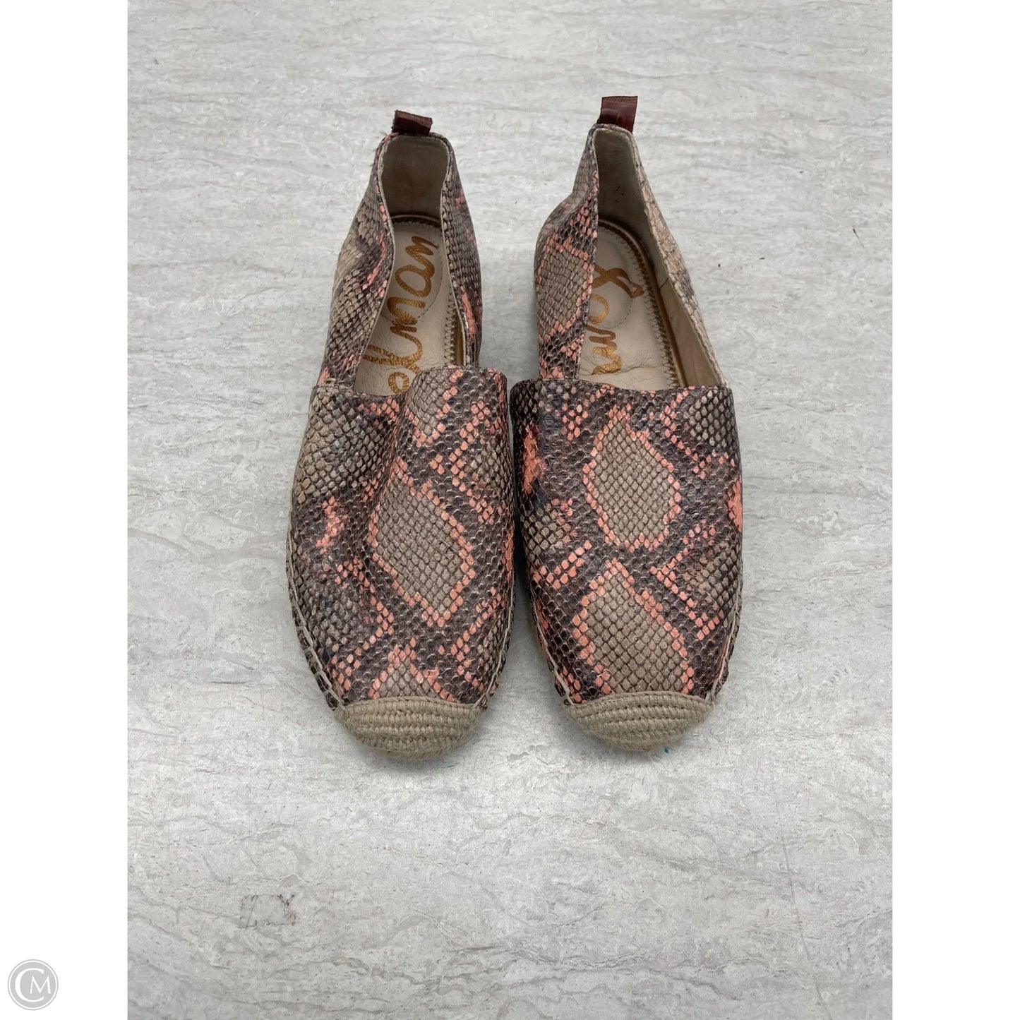 Shoes Flats By Sam Edelman In Snakeskin Print, Size: 8
