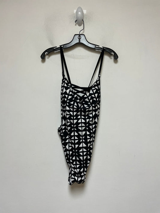 Black & White Swimsuit Time And Tru, Size Xl