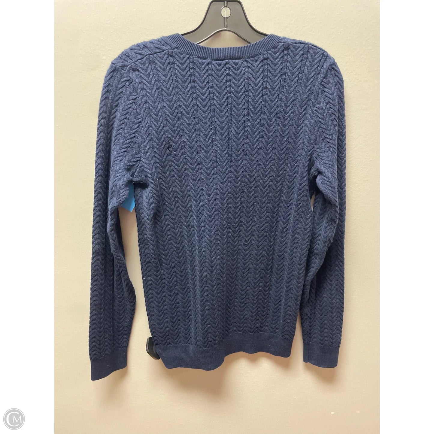 Sweater By Lacoste In Navy, Size: S