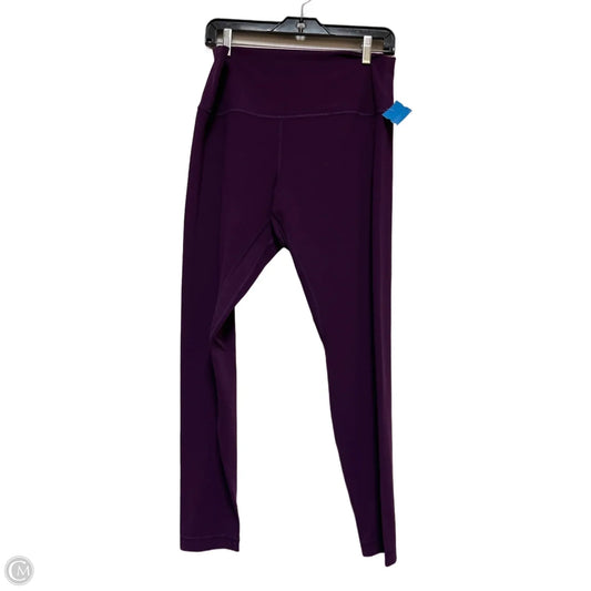 Athletic Leggings By Lululemon In Purple, Size: 14