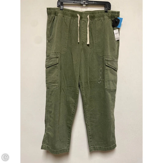 Jeans Straight By Gap In Green, Size: 14