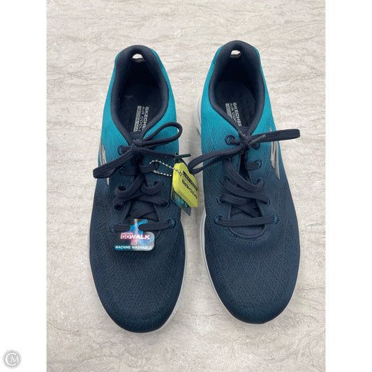 Shoes Athletic By Skechers In Ombre Print, Size: 9.5