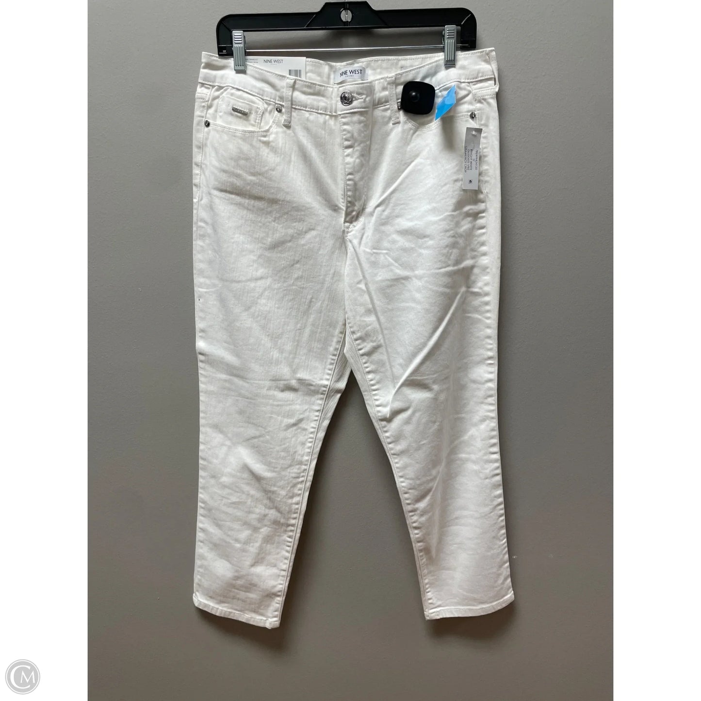 Jeans Cropped By Nine West Apparel In White, Size: 12