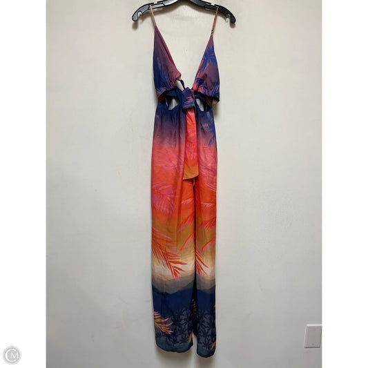 Jumpsuit By Farm Rio In Tropical Print, Size: S