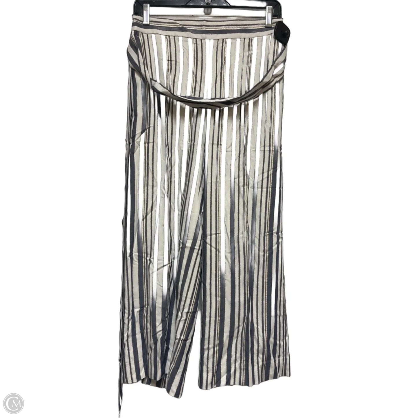 Pants Wide Leg By Loft In Striped Pattern, Size: 2